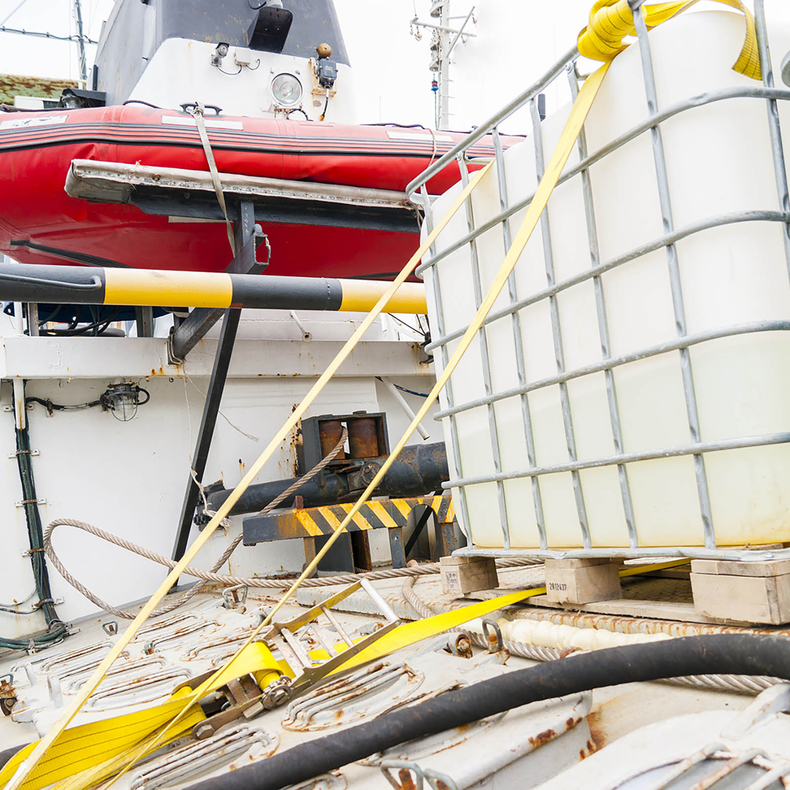 Een IBC-container gebruiken als ballasttank!