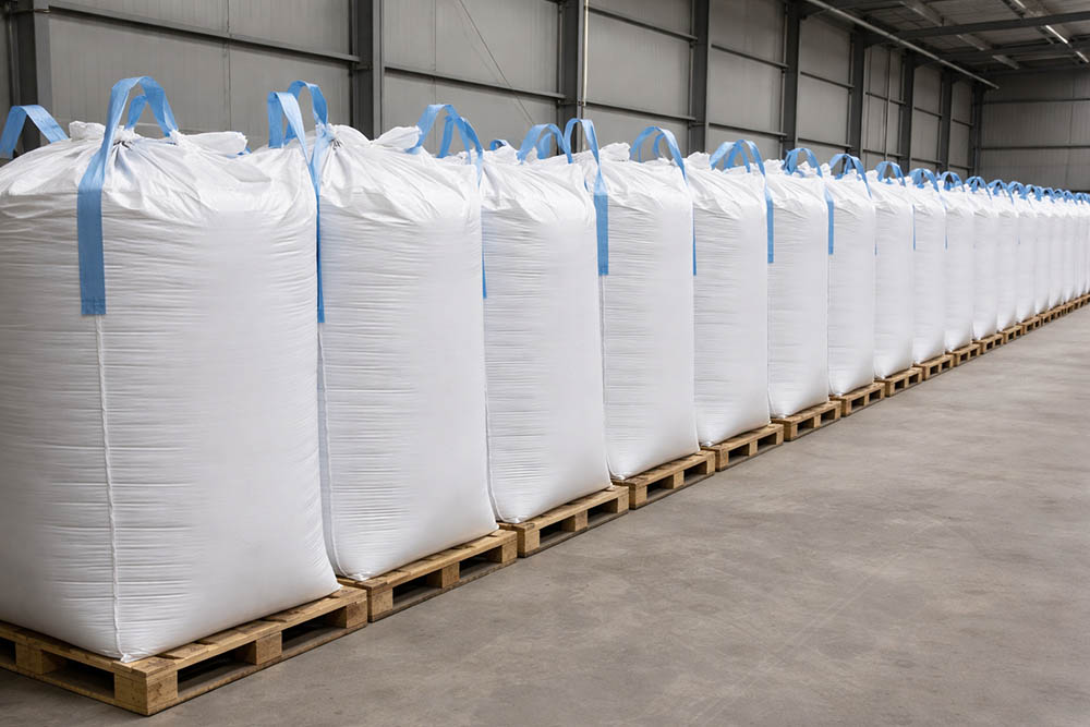 big bags op een rij
