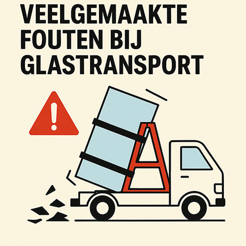 Glas transporteren fouten