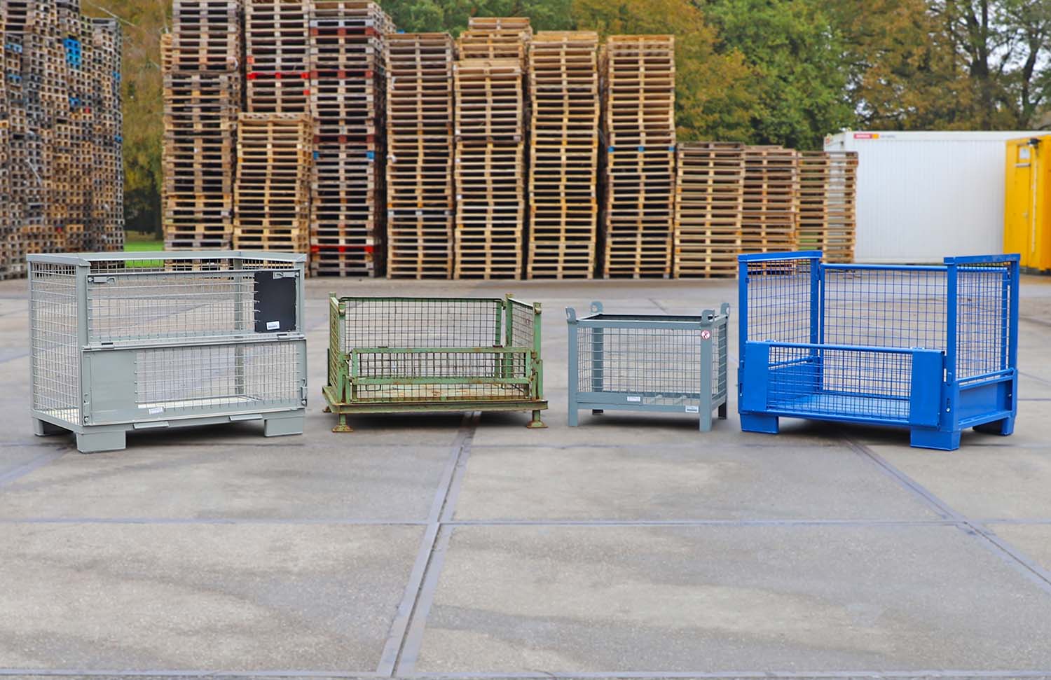 Diverse soorten gitterboxen
